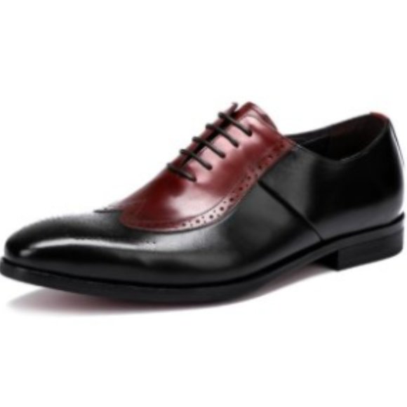 Business leisure carved men\'s shoes